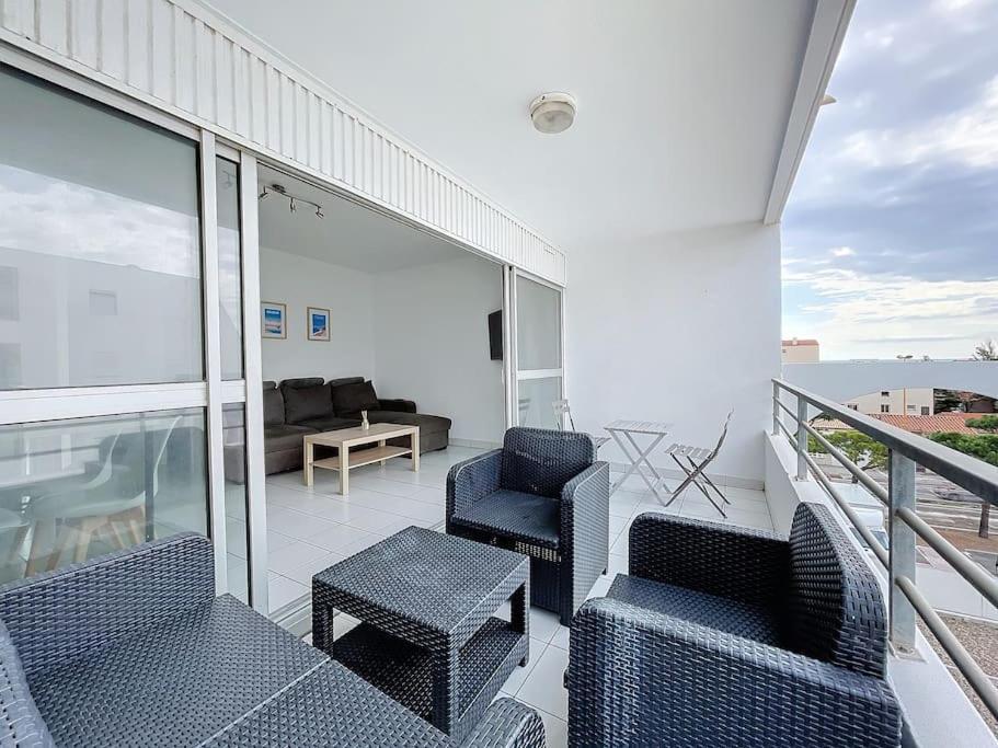 3319-Appartement A 200M De La Plage Le Barcarès Εξωτερικό φωτογραφία